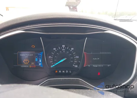 2018 Ford Fusion Hybrid Titanium из США, поврежденный, VIN 3FA6P0RU3JR225886